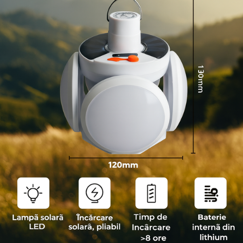 Lampă Solară cu LED