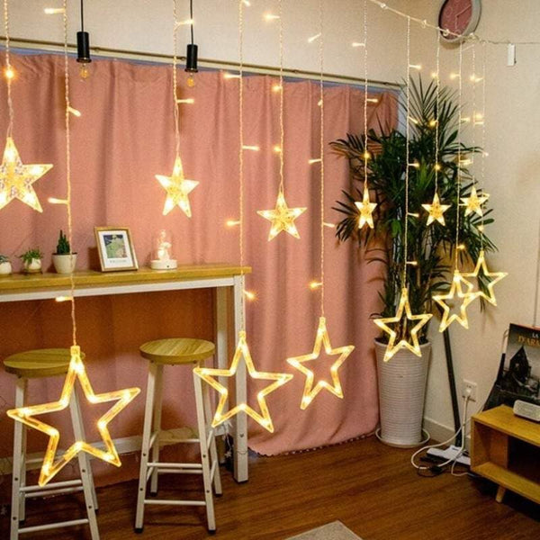 Instalație de Crăciun cu Steluțe